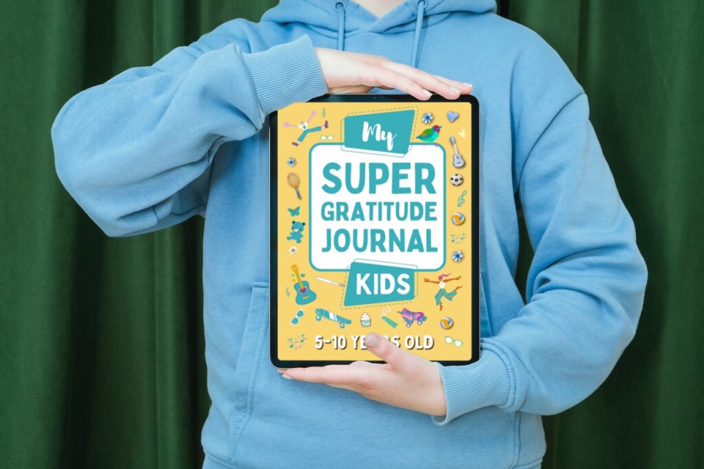 Get our Free 1-Month Super Gratitude Journal for Kids